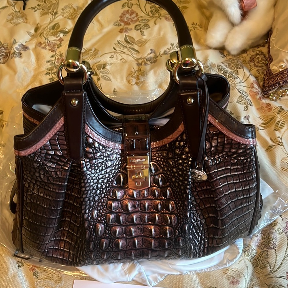 Brahmin Elisa Plum Sangrita